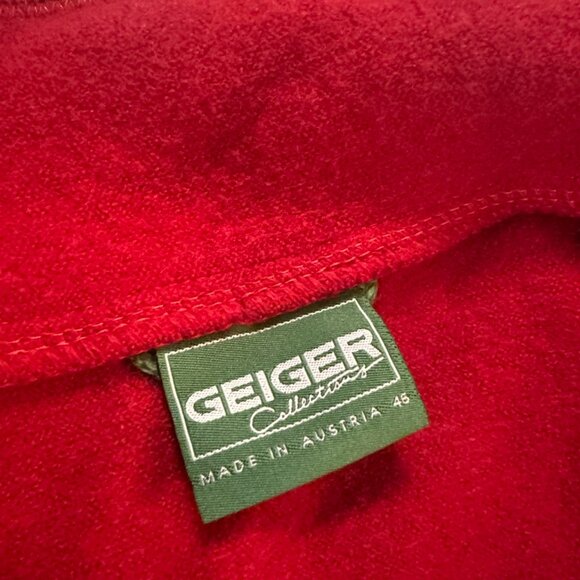 Geiger Collection Boiled Wool Coat - Picture 8 of 10